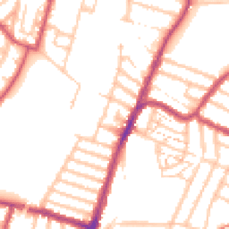 Daytime road noise heatmap for SE4 2FB