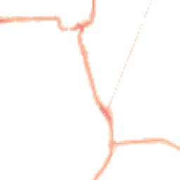 Night-time road noise heatmap for SE4 2SU