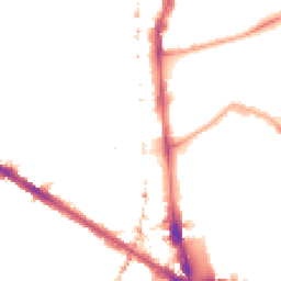 Night-time road noise heatmap for SE5 0AQ