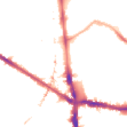Night-time road noise heatmap for SE5 0BJ