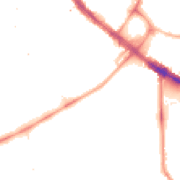 Night-time road noise heatmap for SE5 0DB