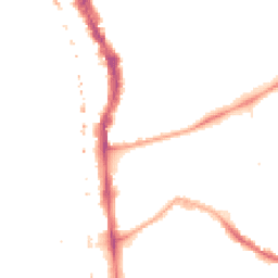 Night-time road noise heatmap for SE5 0DF