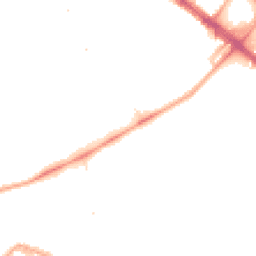 Night-time road noise heatmap for SE5 0DG