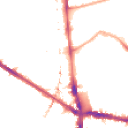 Night-time road noise heatmap for SE5 0ET