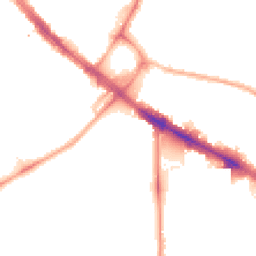 Night-time road noise heatmap for SE5 0HT
