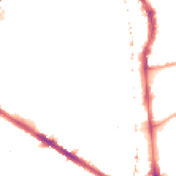 Night-time road noise heatmap for SE5 0NL