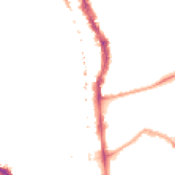 Night-time road noise heatmap for SE5 0NR