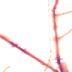 Night-time road noise heatmap for SE5 0TL
