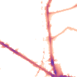 Night-time road noise heatmap for SE5 0UZ
