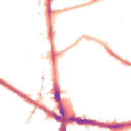 Night-time road noise heatmap for SE5 7HS