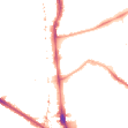 Night-time road noise heatmap for SE5 7LF