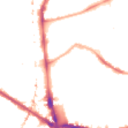 Night-time road noise heatmap for SE5 7NG