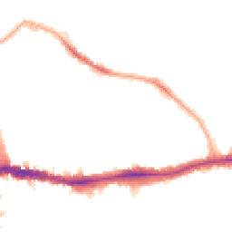 Night-time road noise heatmap for SE5 7RR