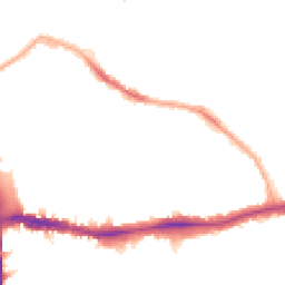 Night-time road noise heatmap for SE5 7RW
