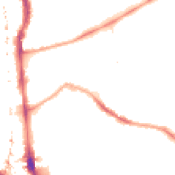 Night-time road noise heatmap for SE5 7SW