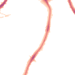 Night-time road noise heatmap for SE5 8EG