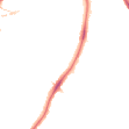Night-time road noise heatmap for SE5 8EW