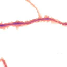 Night-time road noise heatmap for SE5 8LY