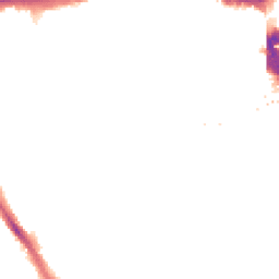 Night-time road noise heatmap for SE5 8UT