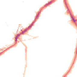 Night-time road noise heatmap for SE5 9AE