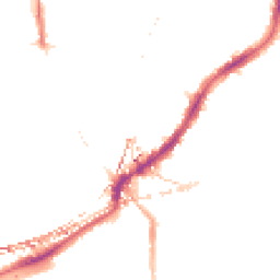 Night-time road noise heatmap for SE5 9DL