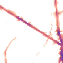 Night-time road noise heatmap for SE5 9LL