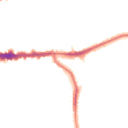 Night-time road noise heatmap for SE9 1AD