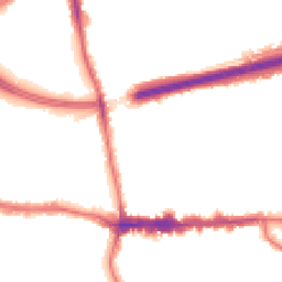 Night-time road noise heatmap for SE9 1DP