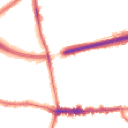 Night-time road noise heatmap for SE9 1DR