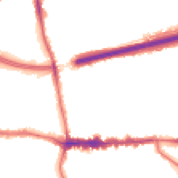 Night-time road noise heatmap for SE9 1DT