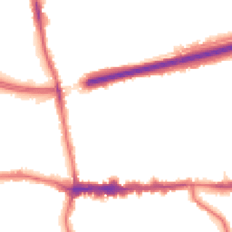 Night-time road noise heatmap for SE9 1HF
