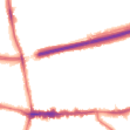 Night-time road noise heatmap for SE9 1HQ