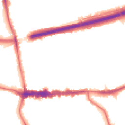 Night-time road noise heatmap for SE9 1HZ