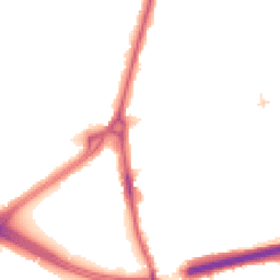 Night-time road noise heatmap for SE9 1LP