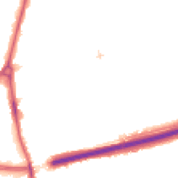 Night-time road noise heatmap for SE9 1QQ