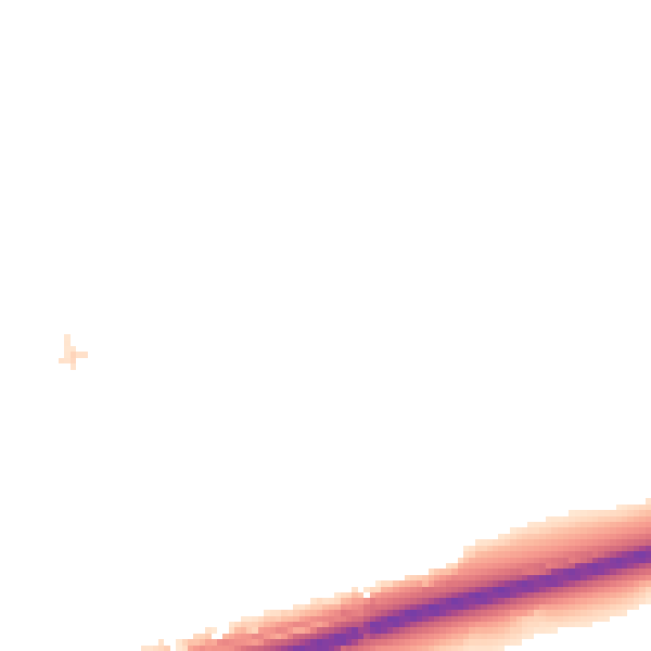 Night-time road noise heatmap for SE9 1RG
