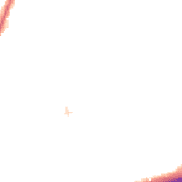 Night-time road noise heatmap for SE9 1XN