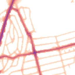 Daytime road noise heatmap for SE9 1YH