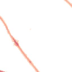 Night-time road noise heatmap for SE9 2BQ