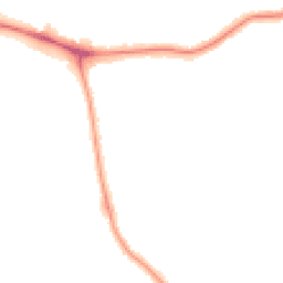 Night-time road noise heatmap for SE9 2DQ