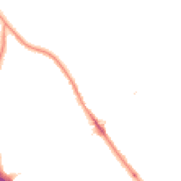 Night-time road noise heatmap for SE9 2DT