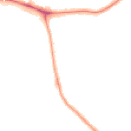 Night-time road noise heatmap for SE9 2LL