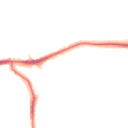 Night-time road noise heatmap for SE9 2PB