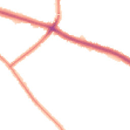 Night-time road noise heatmap for SE9 3LP