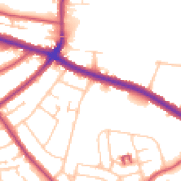 Daytime road noise heatmap for SE9 3LX
