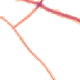 Night-time road noise heatmap for SE9 3NG