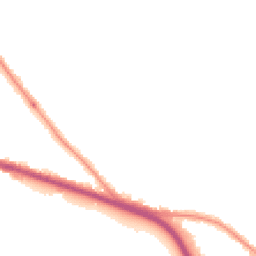 Night-time road noise heatmap for SE9 3RQ