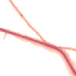 Night-time road noise heatmap for SE9 3UE