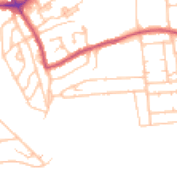 Daytime road noise heatmap for SE9 4BA