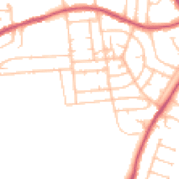 Daytime road noise heatmap for SE9 4BE